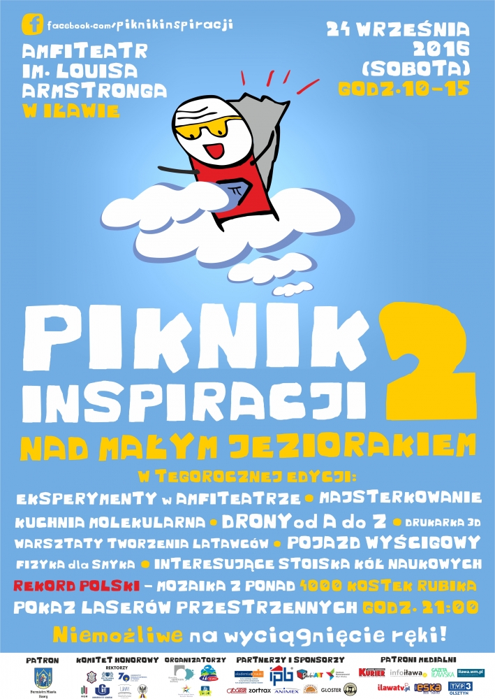 Plakat pikniku w Iławie