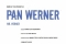 Pan Werner