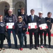 Stacja Morska IO UG uhonorowana Flagą Rzeczypospolitej Polskiej