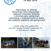 world anthropology day 2016