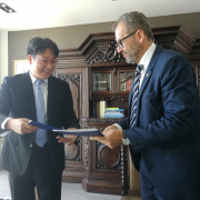 Delegacja z Chin z Nanyang Normal University 2