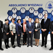 Delegacja z Uniwersytetu Chińskiej Akademii Nauk Społecznych w Pekinie