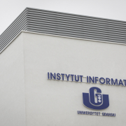 Otwarcie Instytutu Informatyki - elewacja