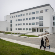Otwarcie Instytutu Informatyki - budynek z zewnątrz