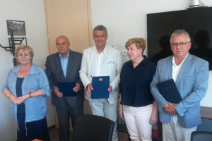 Podpisanie umowy UG, TechTransBalt oraz Polskiego Związku Zrzeszeń Hodowców i Producentów Drobiu