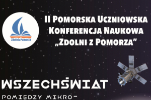 Plakat konferencji "Zdolni z Pomorza"