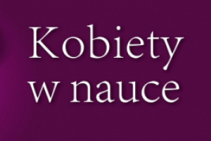Kobiety w nauce - napis